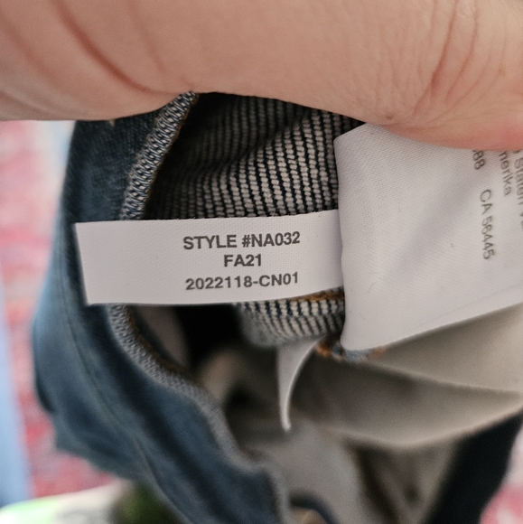 Madewell Cali Demi-Boot Cut Denim Blue Jeans | sz 32 Tall* - Picture 6 of 9